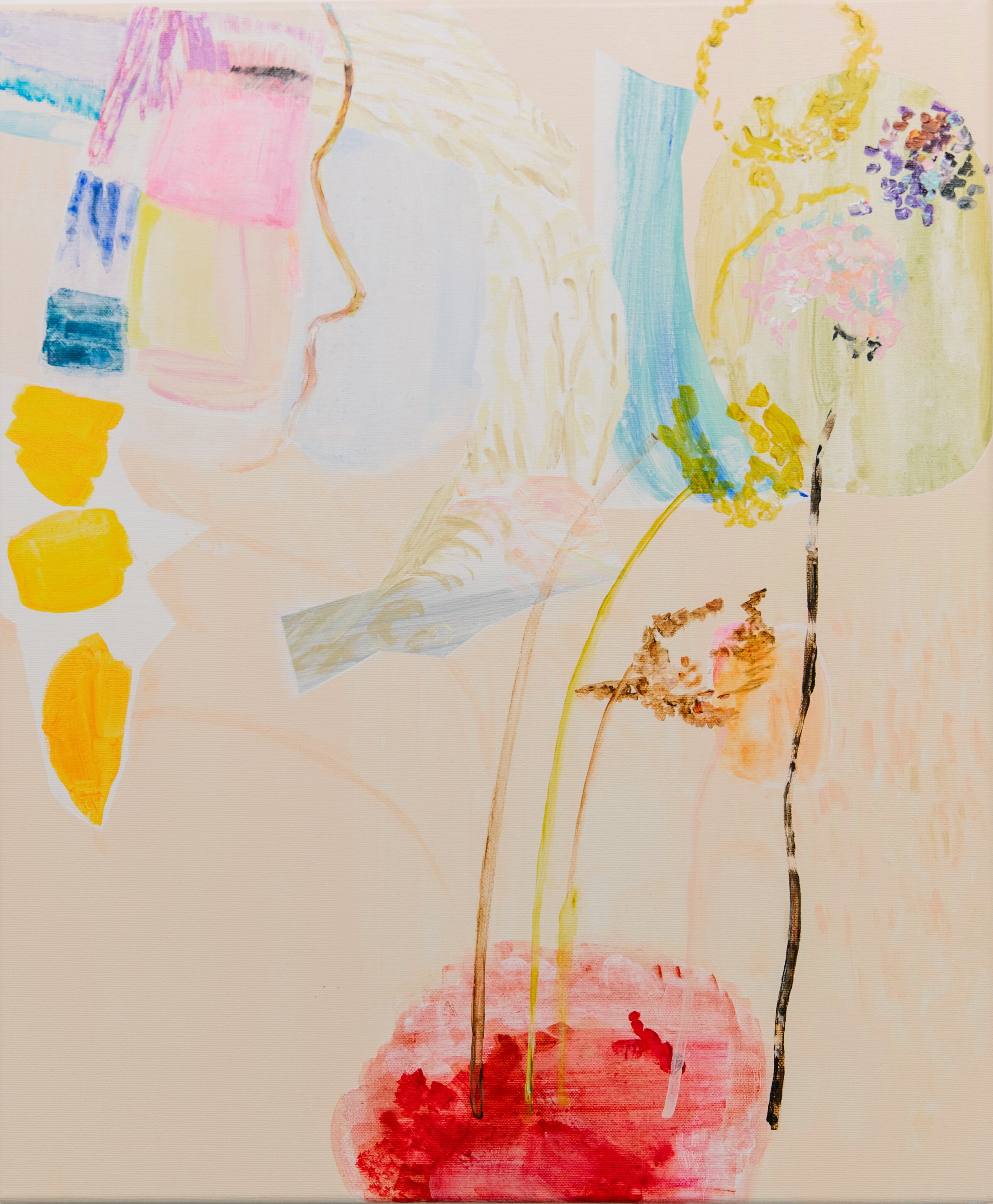 Iris Kojaman, Portrait III with Double, 2025