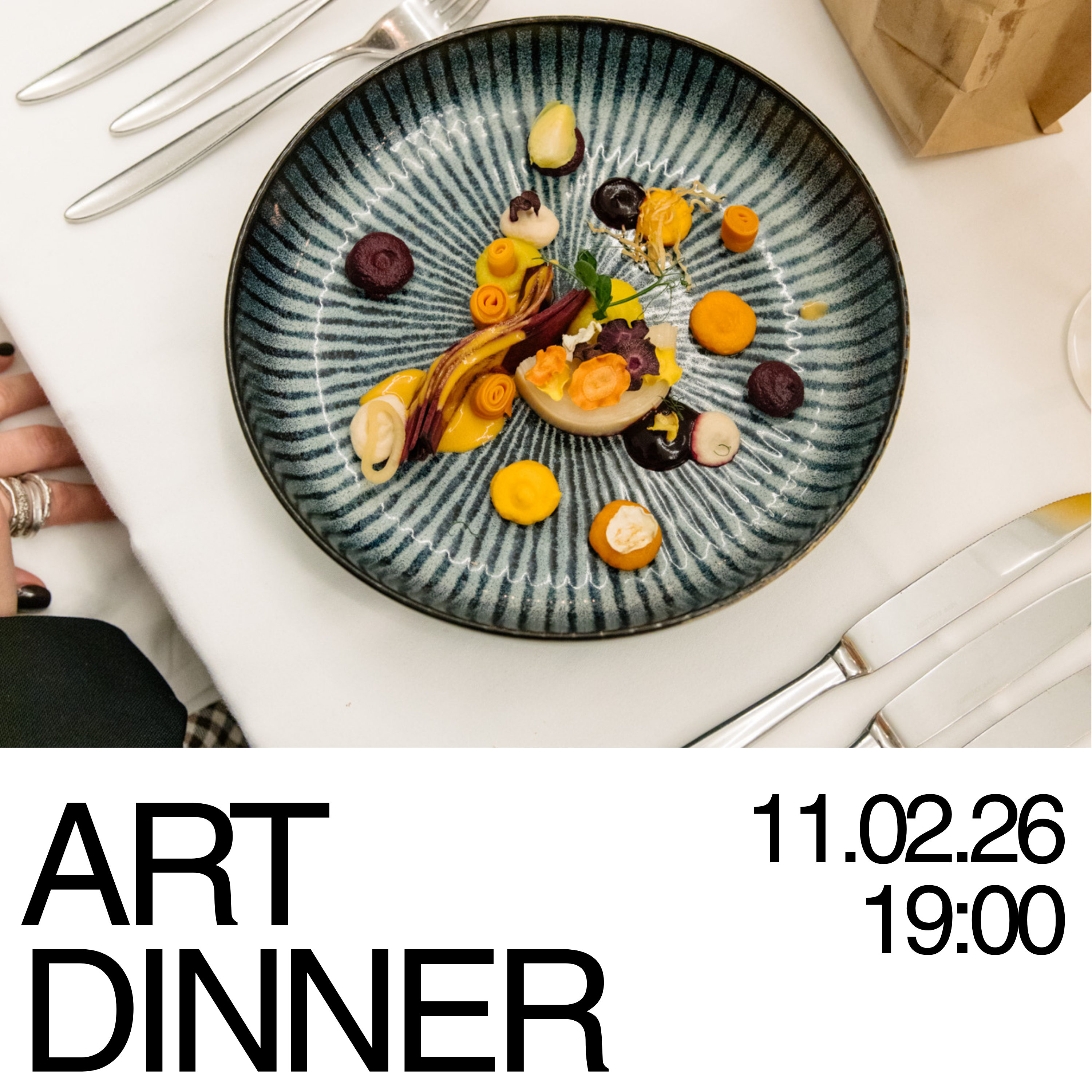 11.02.2026 I 19:00 - Art Dinner & Exhibition Preview