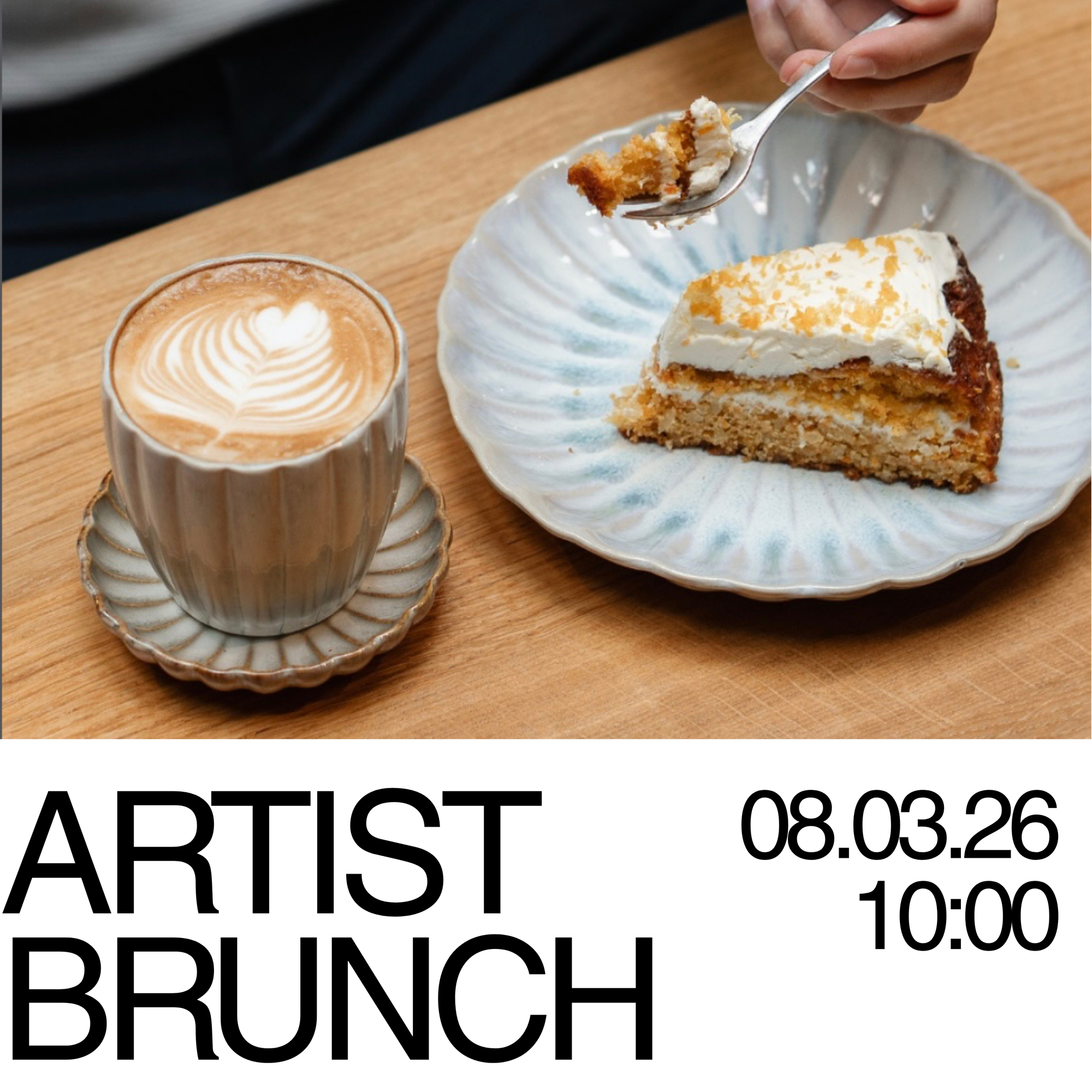 08.03.2026 I 10:00 - Artist Brunch