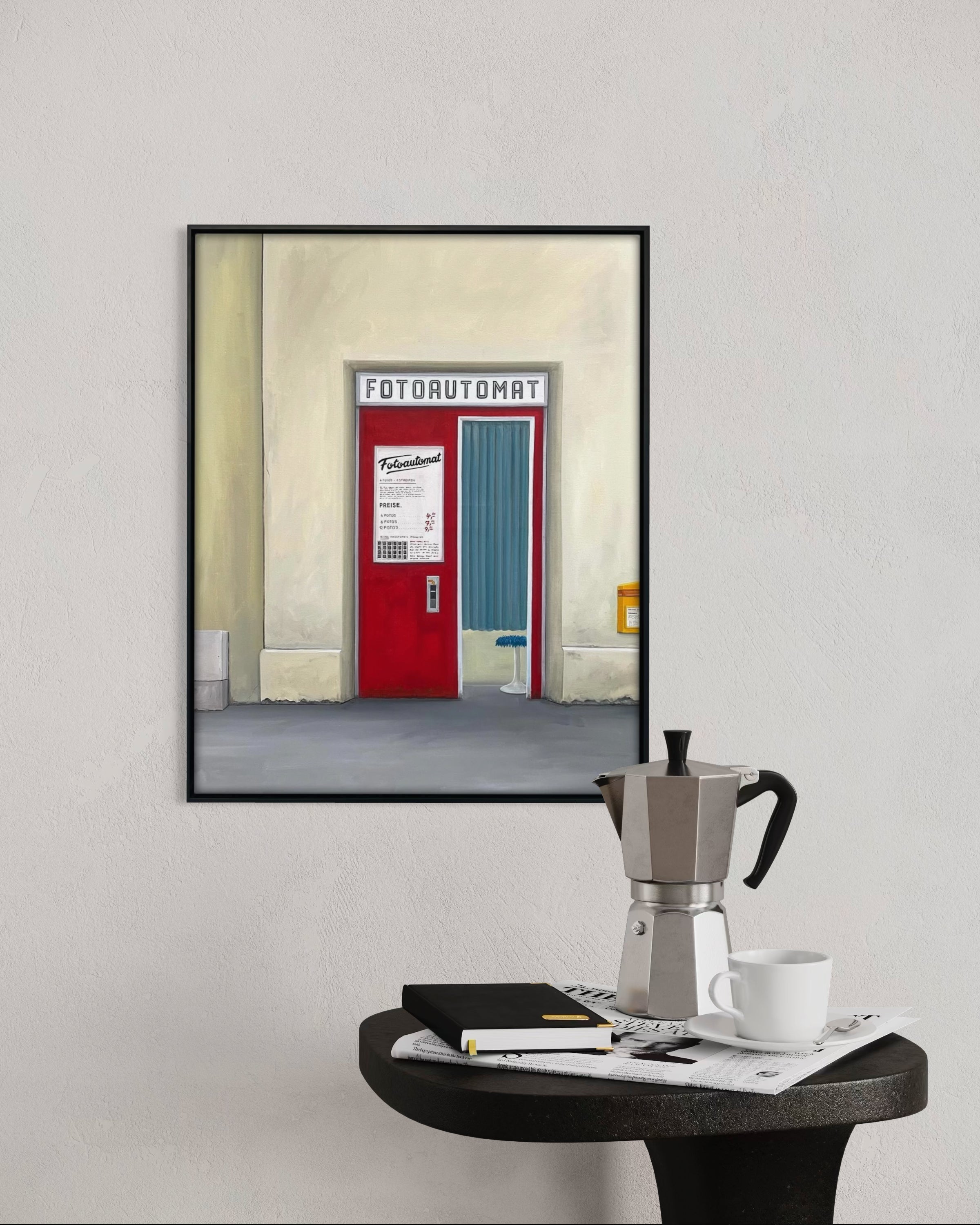 Rudolf Fitz, Fotoautomat - Fine Art Print, 2025