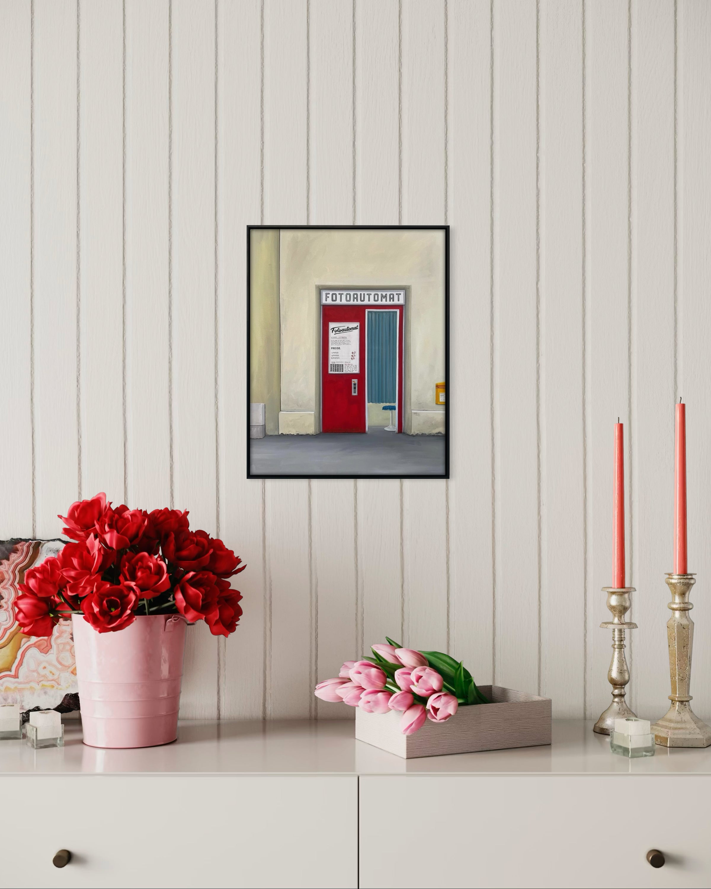 Rudolf Fitz, Fotoautomat - Fine Art Print, 2025