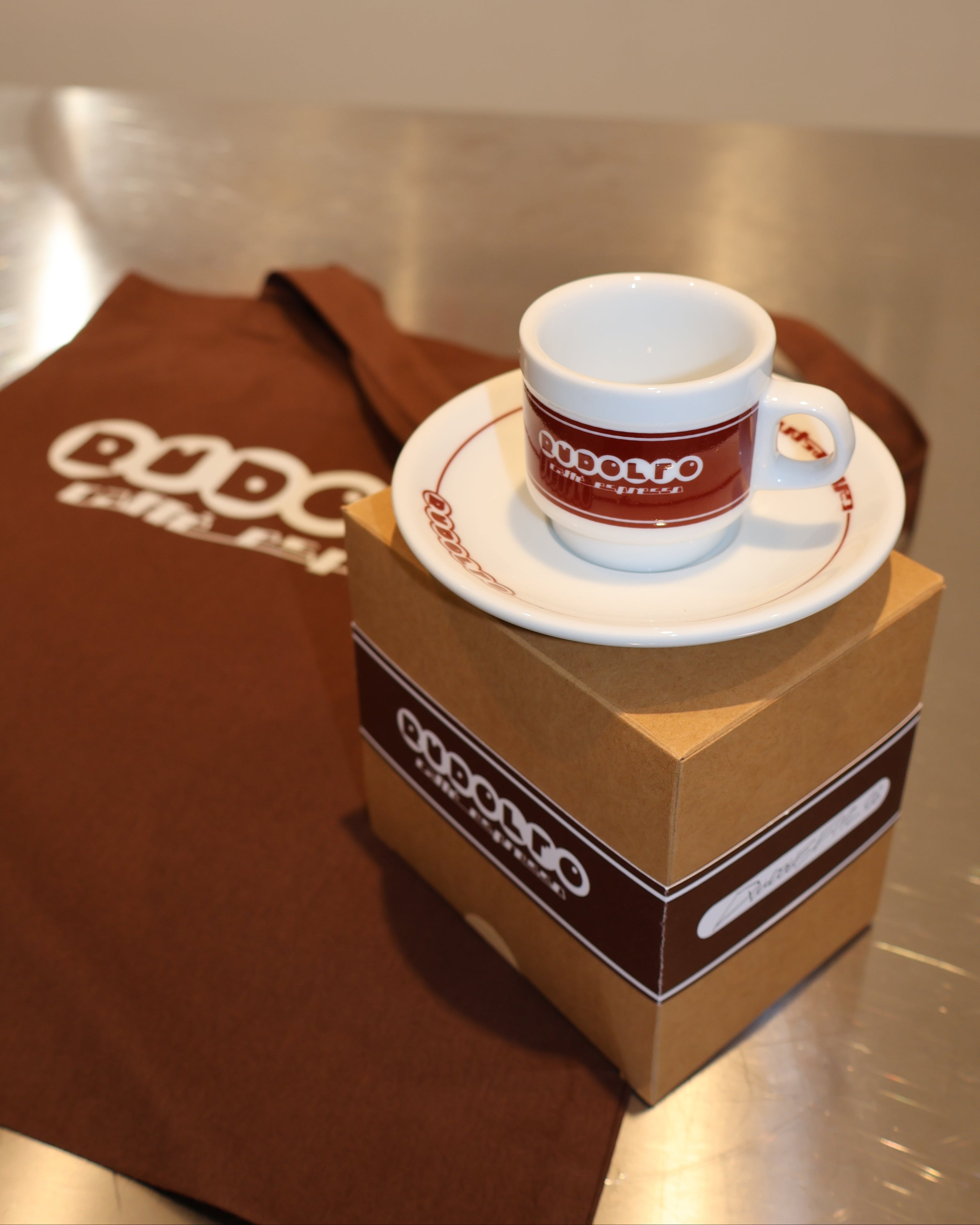 Un pezzo d’Italia - Espresso Cup Edition (Set of Two) + Tote Bag