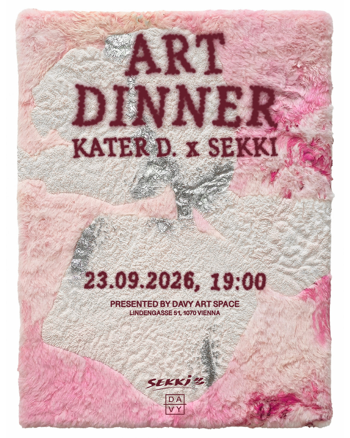 23.09.2026 | 19:00 - ART DINNER. KATER D. x SEKKI