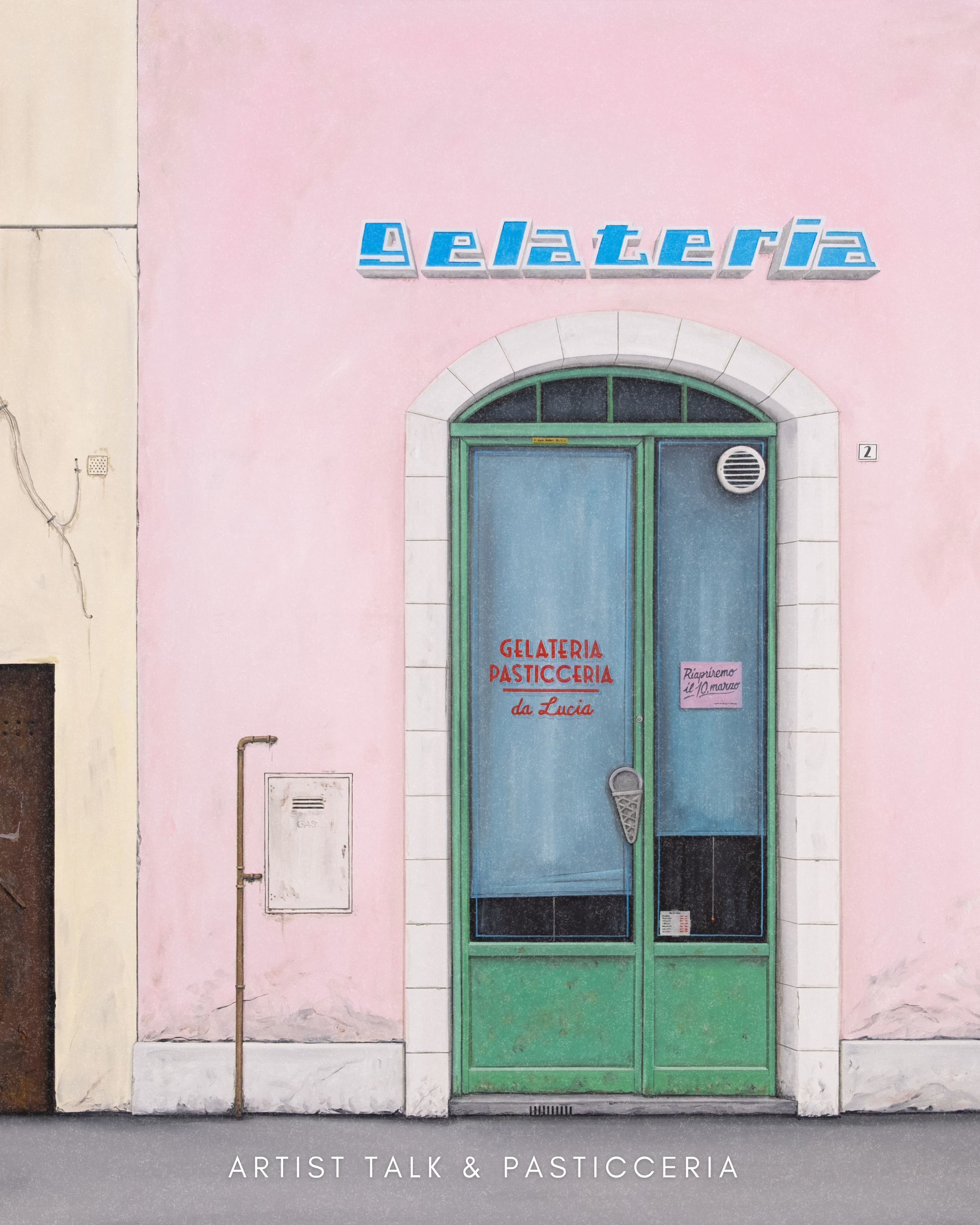 14.06.2026 I 15:00 - Rudolfo Caffè Espresso. Artist Talk & Pasticceria