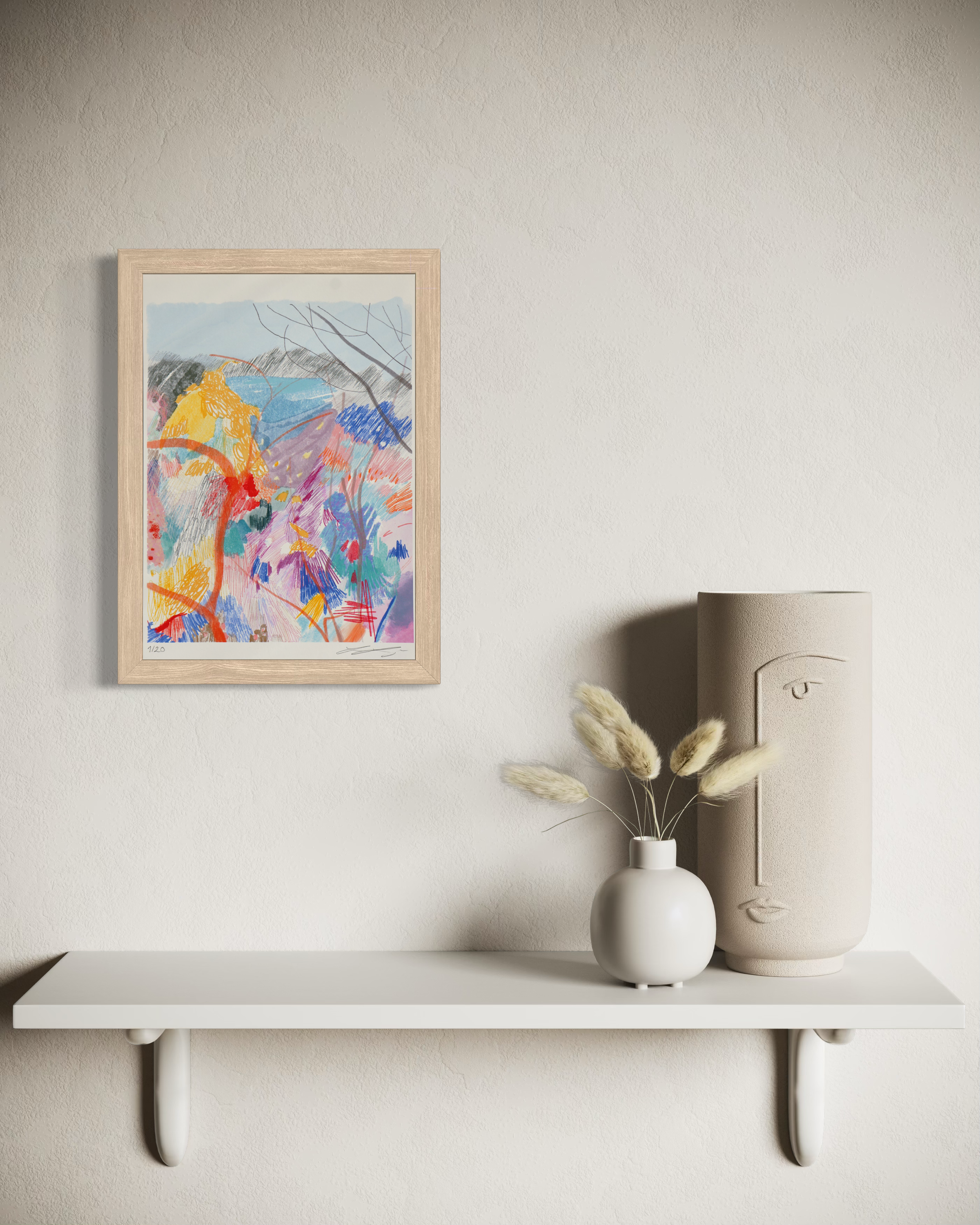 Iris Kojaman, Through my window - Fine Art Print