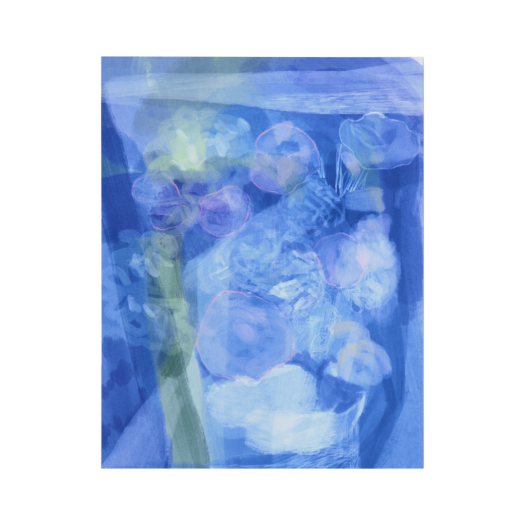 Iris Kojaman, Intentionally Blue - Fine Art Print