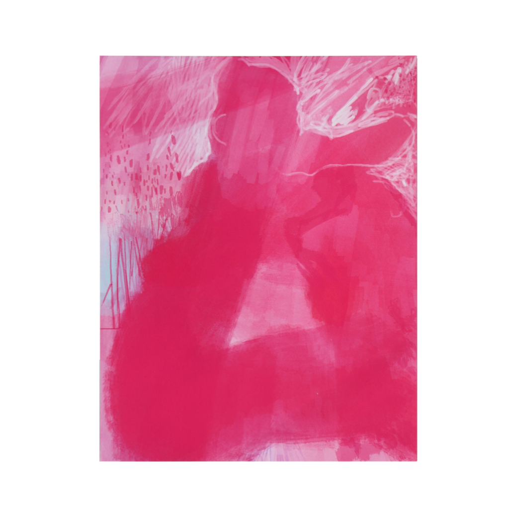 Iris Kojaman, Paper sheets with human silhouette - Fine Art Print