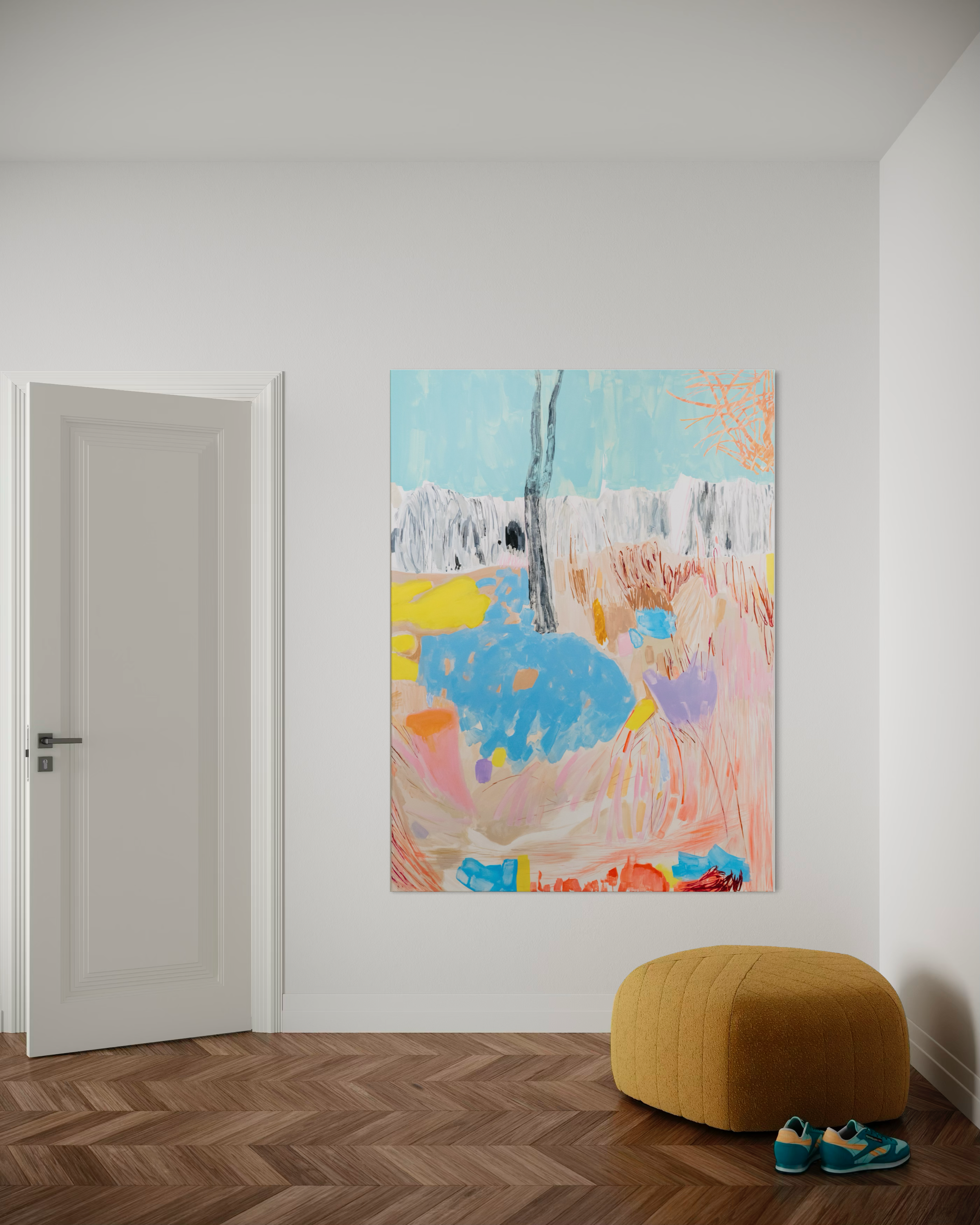 Iris Kojaman, Wintery, summery daisy, 2022