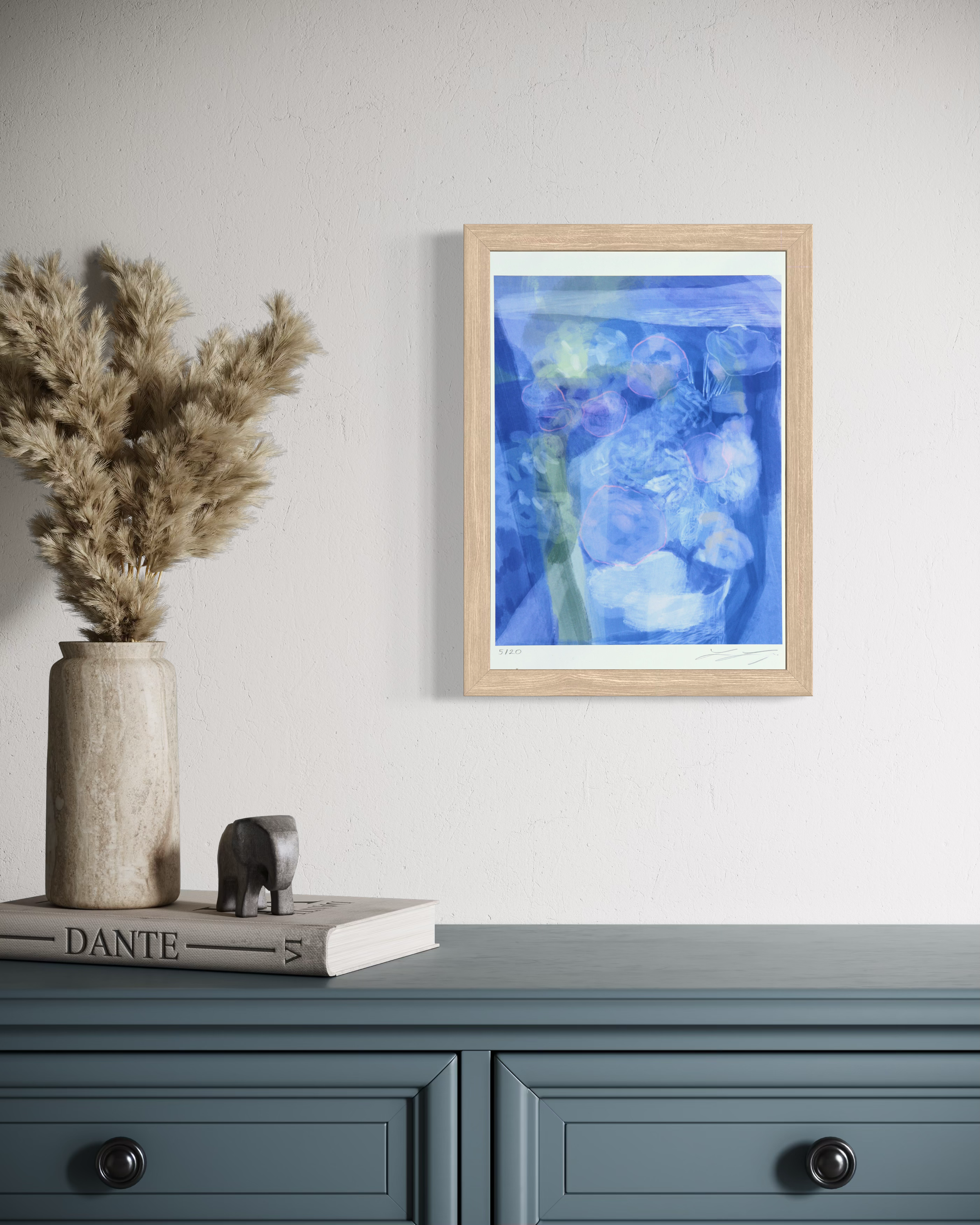 Iris Kojaman, Intentionally Blue - Fine Art Print