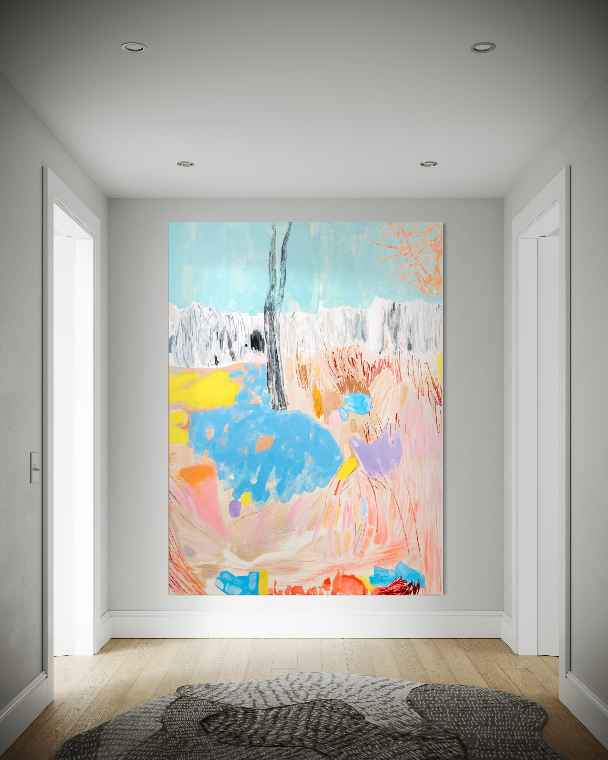 Iris Kojaman, Wintery, summery daisy, 2022
