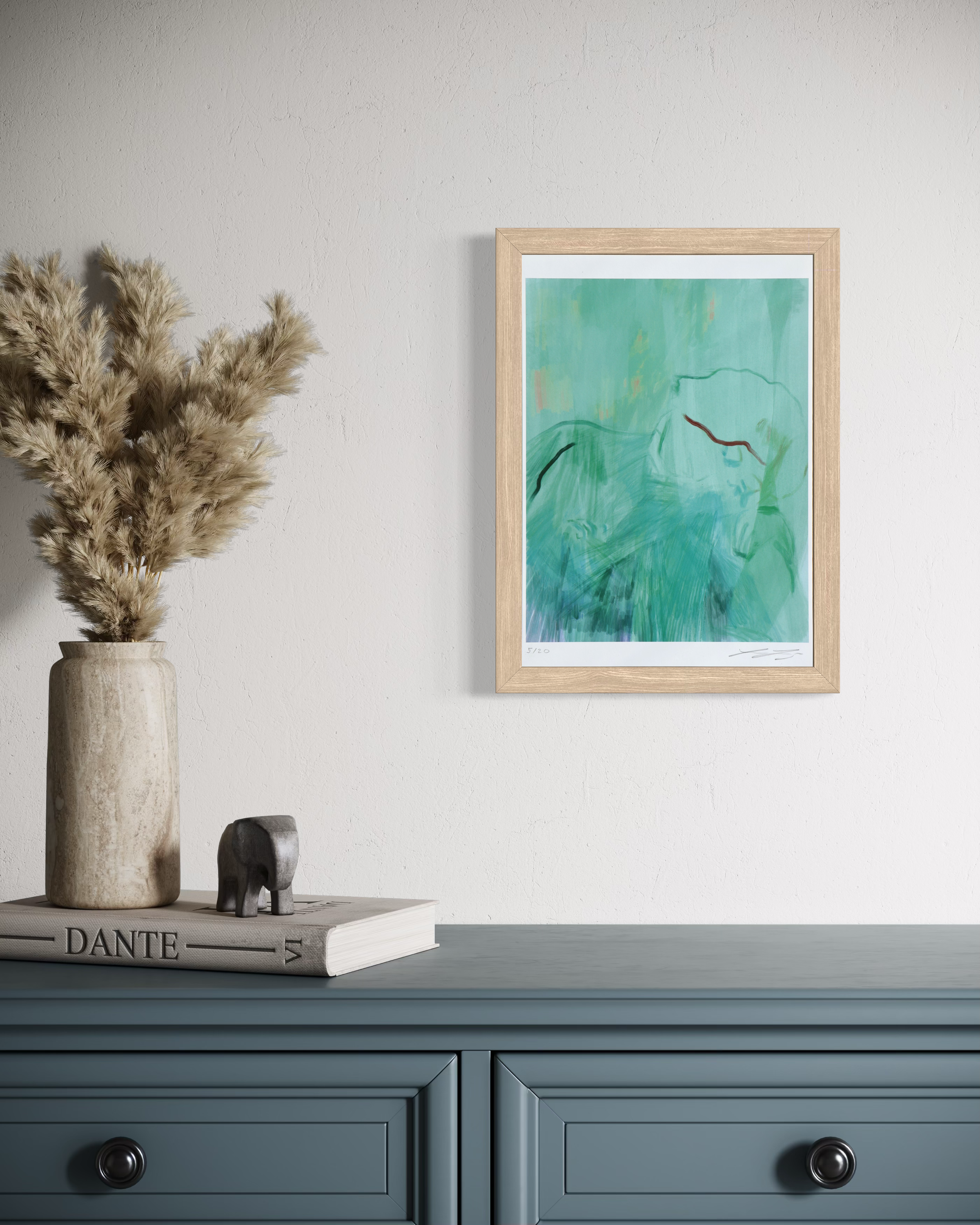 Iris Kojaman, I'm thinking about flat fields - Fine Art Print