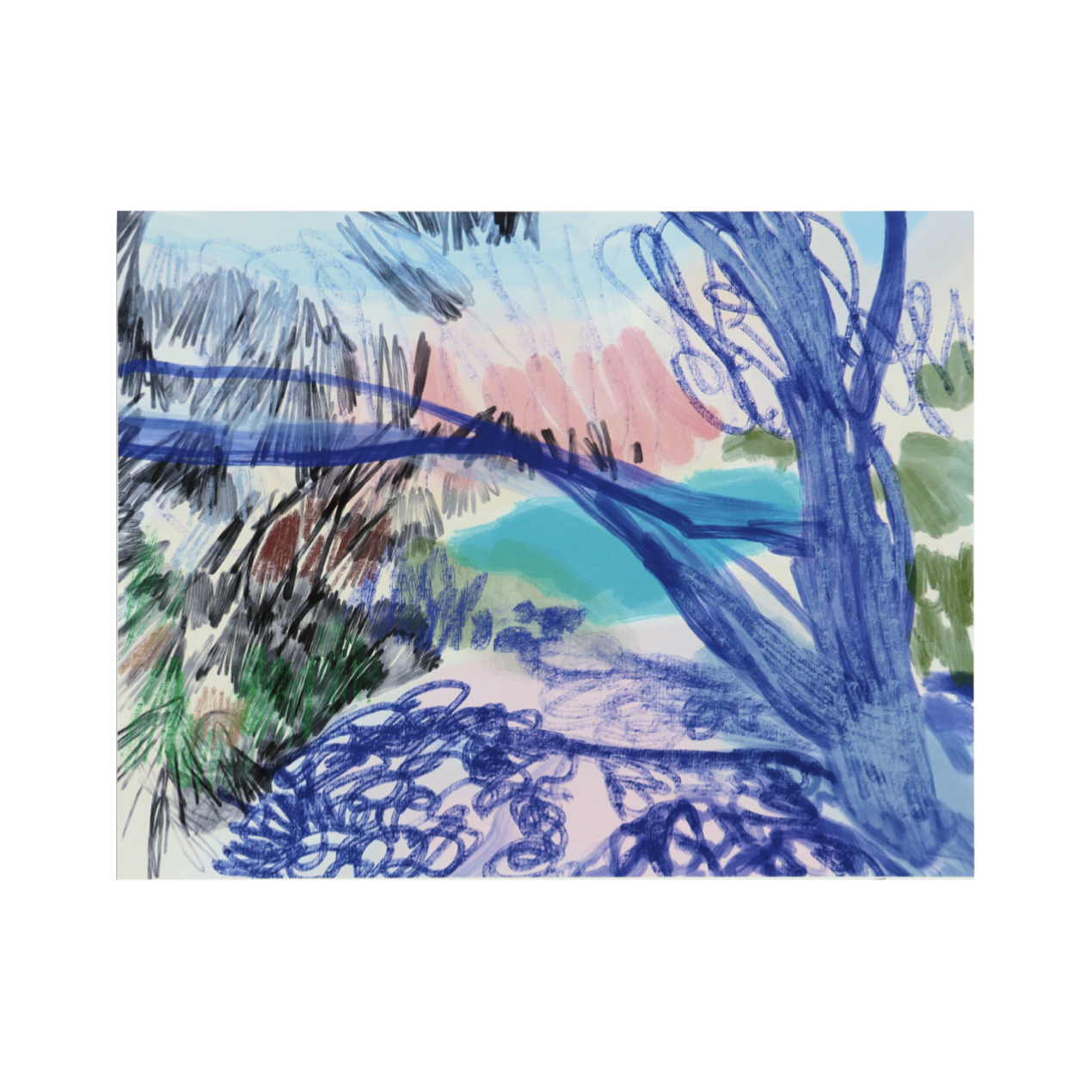 Iris Kojaman, Calanques mon amour II - Fine Art Print