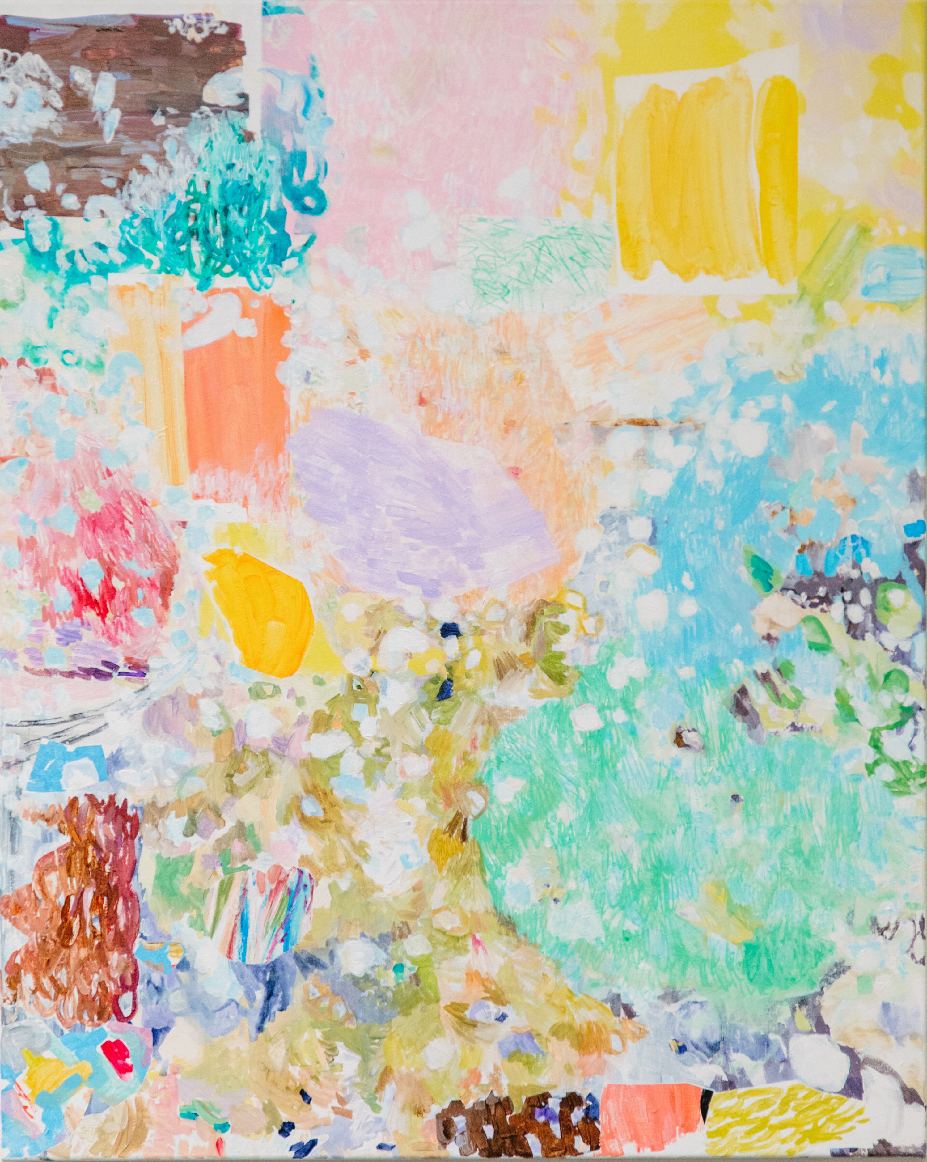 Iris Kojaman, No one here but flowering bushes, 2024
